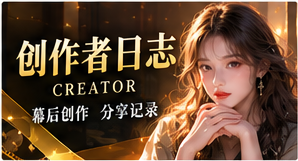 创作者日志专题视觉